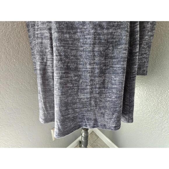 Woman's Speechless Long Sleeve Blue & Gray Dress Size Medium Fit & Flare - Picture 6 of 10